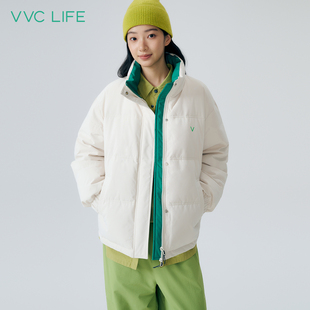 VVC life软绿甲防水羽绒服男女2025年冬季新加厚锁温情侣90绒外套