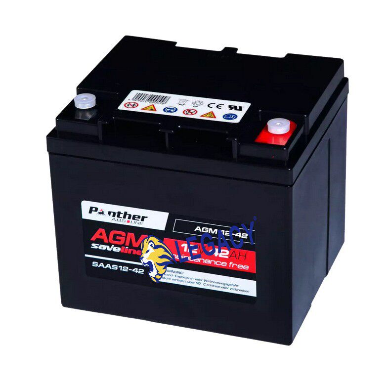 德国PANTHER蓄电池AGM12V42AH矿用设备UPS电源船舶胶体电池