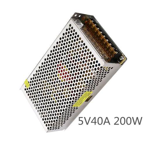 工厂5V40开关电源5V200W显示屏发光字广告牌灯带5V电源