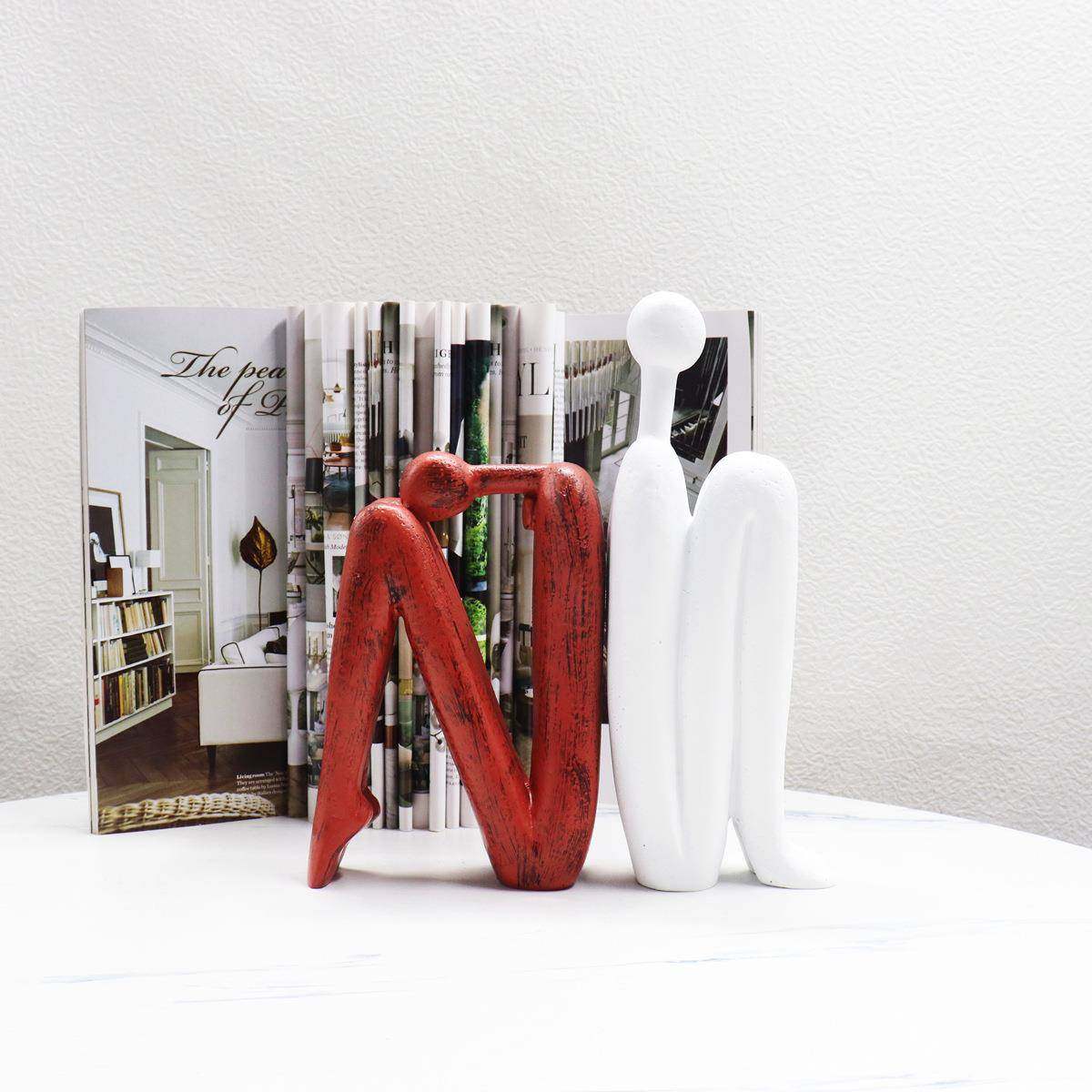 现代简约北欧几何极简抽象人物摆件样板房售楼处书房客厅软装饰品,电子元器件市场,其它元器件,淘宝优惠券,粉丝福利购,淘宝优惠卷