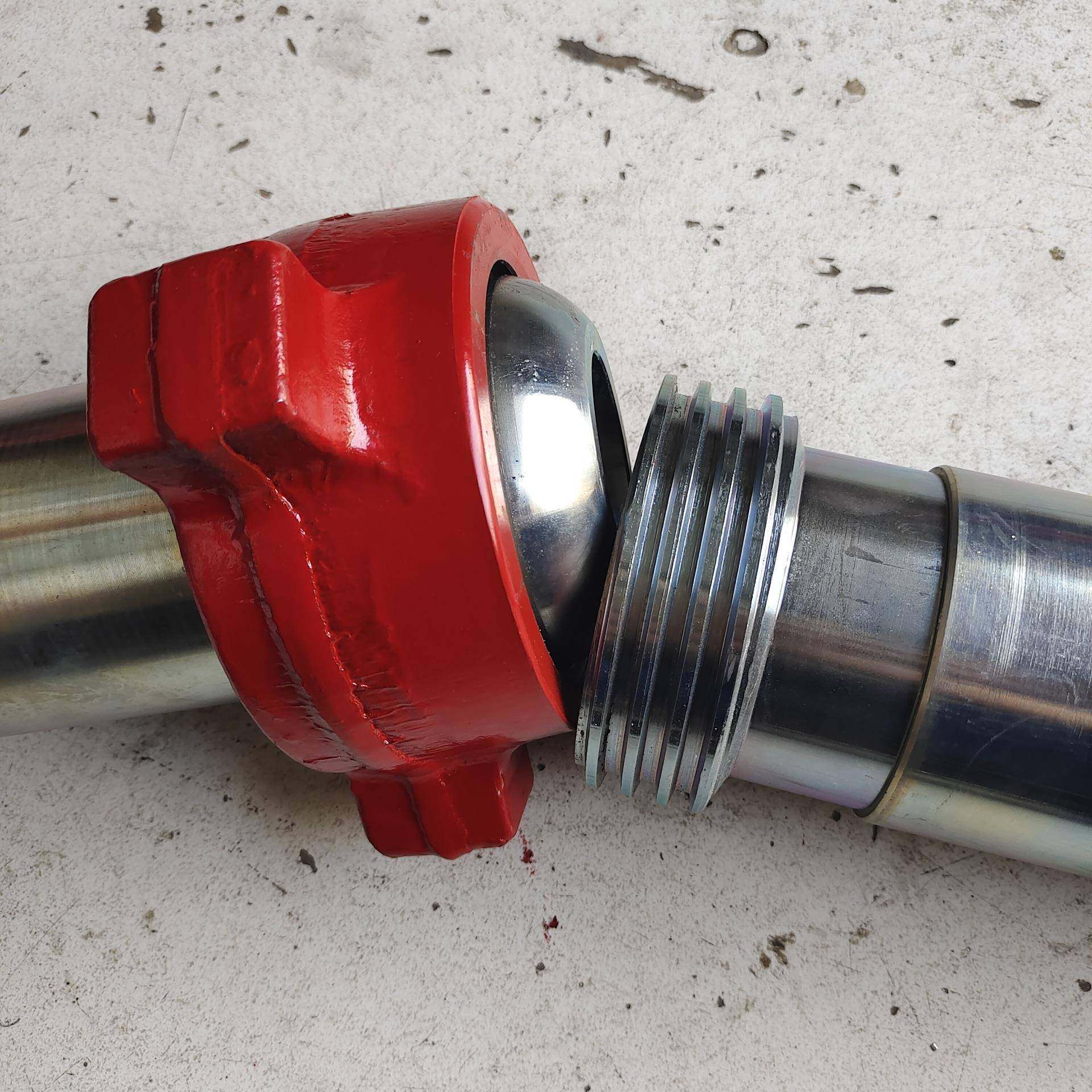 2.3.4寸连体由壬整体油壬抗拔脱由壬接头合金钢材质35MPa70MPa