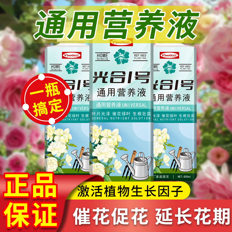 植物营养液通用型花肥料盆栽植物幸福树发财树绿植水溶肥料