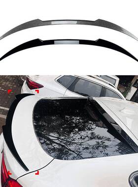 适用宝马X6F16尾翼2014-2019X6M顶翼扰流板外饰改装