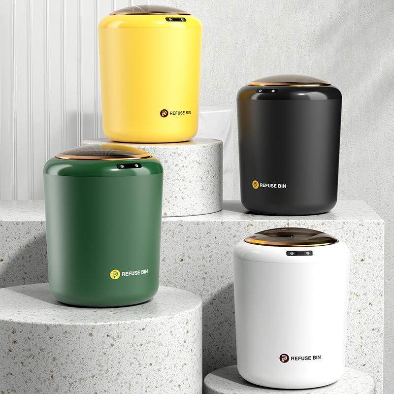 智能垃圾桶电动感应客厅家用卫生间卧室自动翻盖带盖高颜值垃圾筒