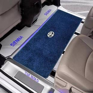 适用于丰田塞纳脚垫24款格瑞维亚中排地毯广汽赛那二排地垫尾箱垫