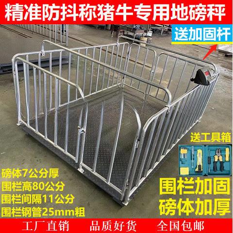 地磅秤称猪电子秤地磅称猪用电子地磅秤称牛畜牧称牛地磅加厚