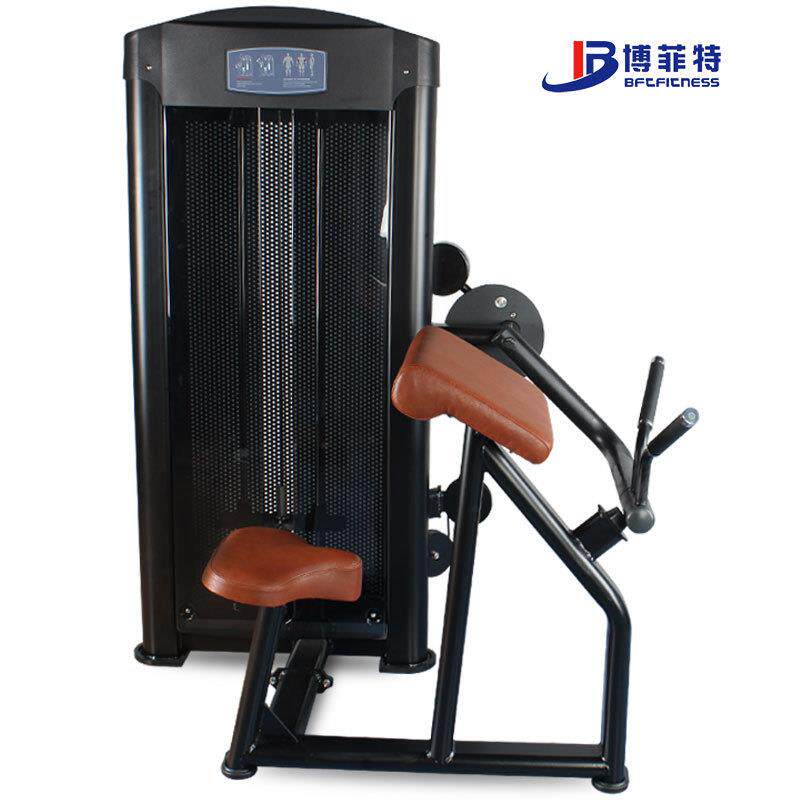二头肌训练器肱二头肌力量健身器材坐式二头肌训练器生产