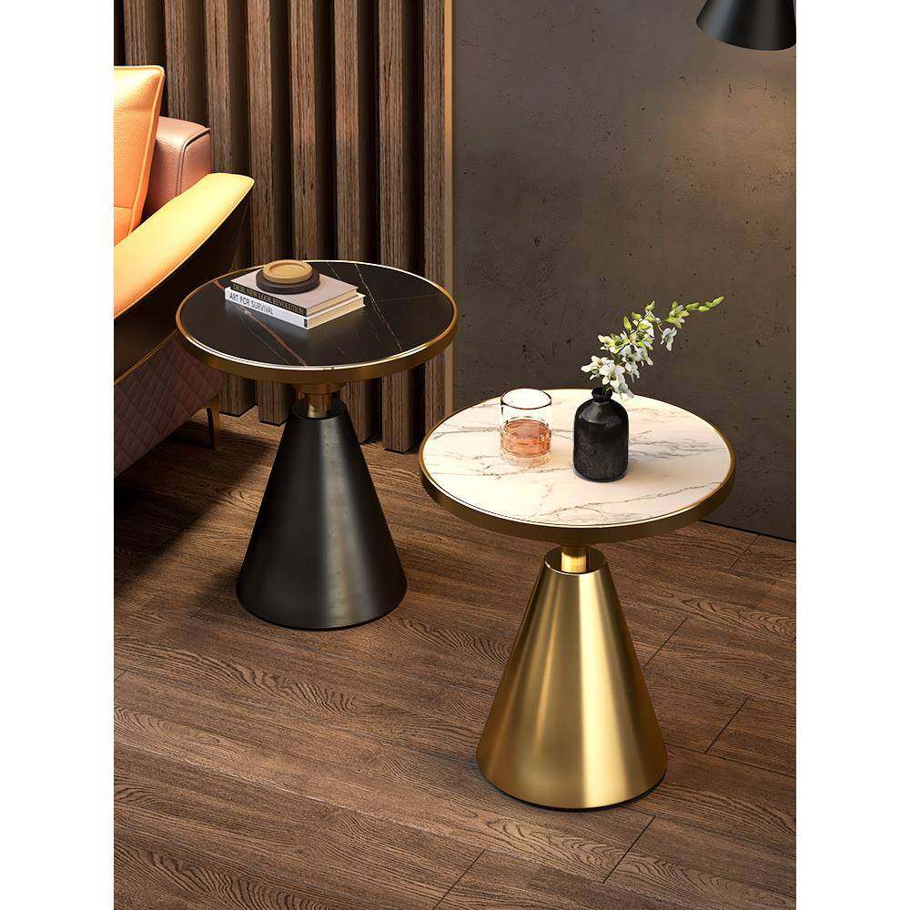 意式茶几沙发边柜边几轻奢玻璃客厅岩板角几设计感小圆桌大理石角,节庆用品/礼品,新娘配件,淘宝优惠券,粉丝福利购,淘宝优惠卷