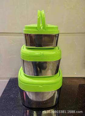 2L-5L-10L外贸3PCS方型保温盒