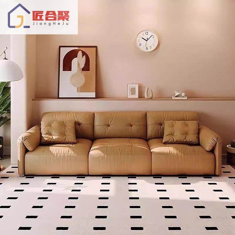 意式轻奢真皮沙发大象耳朵沙发简约皮艺沙发多功能可调节靠背沙发,农用物资,其他肥料,淘宝优惠券,粉丝福利购,淘宝优惠卷