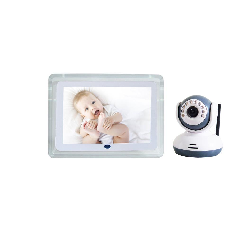 2.4G无线数字婴儿监视器7寸LCDBabyMonitor婴儿看护器