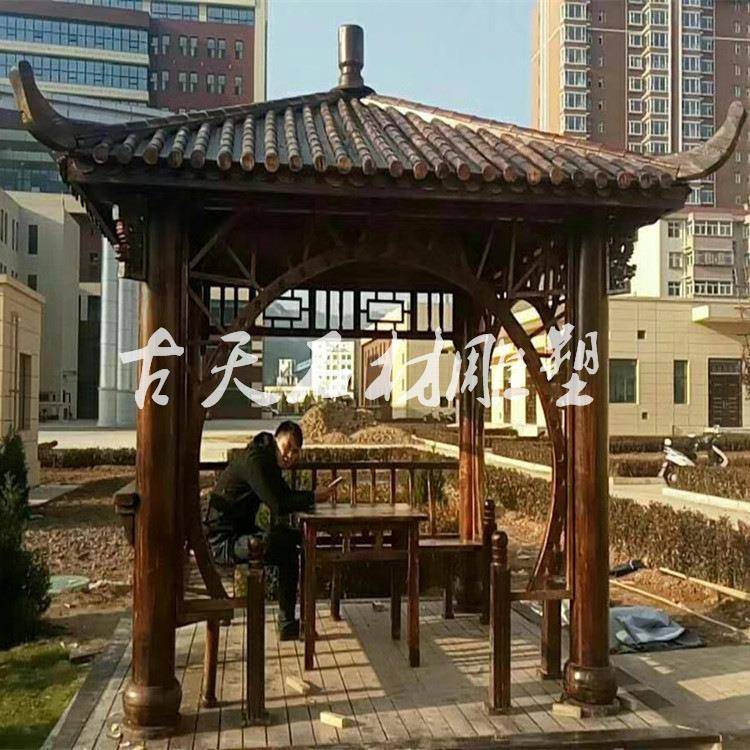 山西防腐木廊架山西防腐木葡萄架山西木亭子