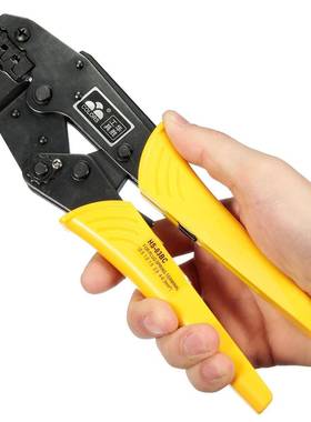 HS-03B/HS-03BC棘轮式压线钳0.5-6mm2插簧端子压接钳