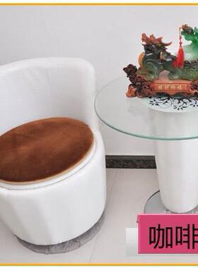 冬季新款办公室家用仿羊毛坐垫白色不掉毛坐垫椅垫