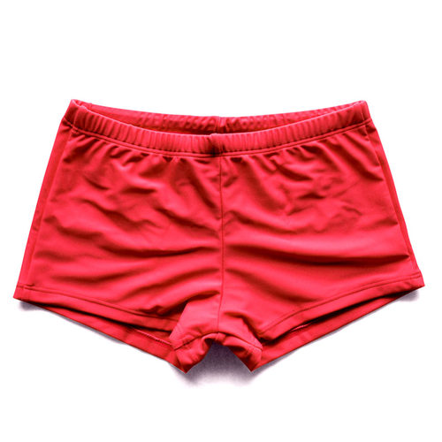 2021新款黑色游泳裤女平角分体保守遮肚四角大码白色泡温泉泳衣裤