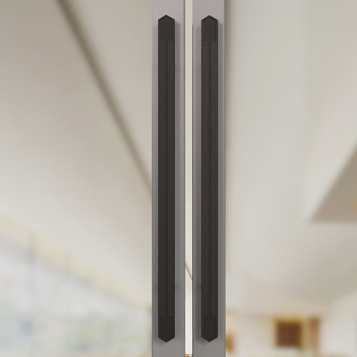 新中式仿古玻璃门拉手酒店铺会议室推拉大门把手有无框雕刻大扶手