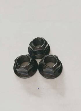 GB6187法兰压点锁紧螺母全金属法兰面锁紧螺母Q330M10