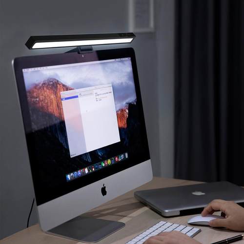 现货显示器挂灯智能护眼屏幕灯办公卧室宿舍书桌电脑补光台灯