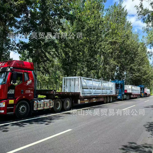 出口3轴12管cng罐式集装箱集成式cng标准加气站兴昊