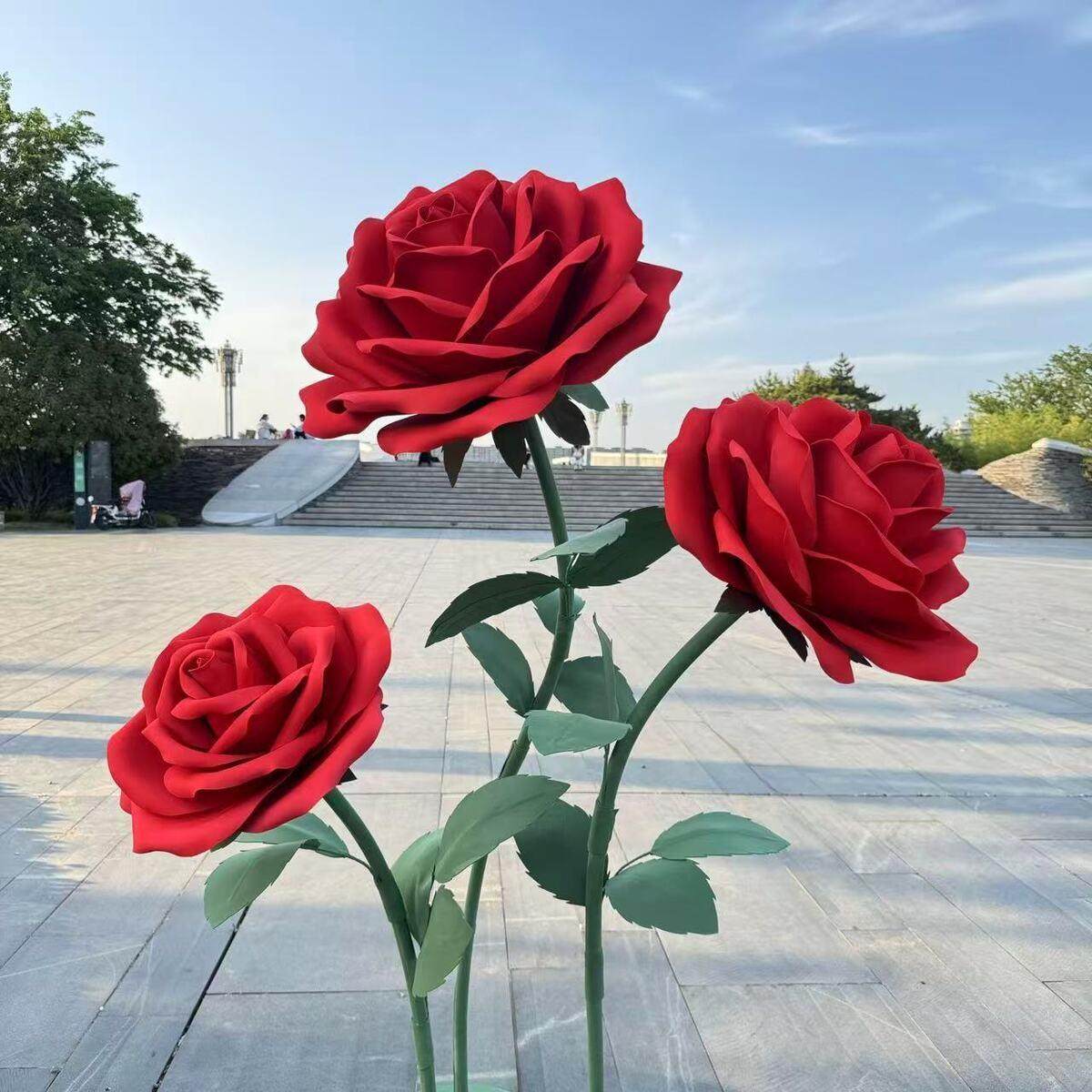 婚庆巨型立体玫瑰纸花艺婚礼大玫瑰道具美陈摆件网红橱窗布置装饰,节庆用品/礼品,婚庆绢花,淘宝优惠券,粉丝福利购,淘宝优惠卷