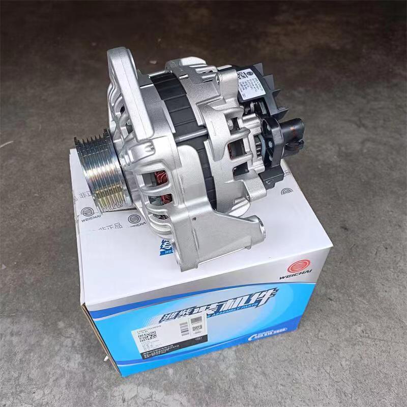 汽德龙新M3000陕潍柴WP112发动发电机总成装1机件00075机0099