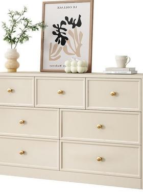 斗柜物13519实木抽屉柜卧室储柜简约现代床尾柜立收柜五斗橱纳客