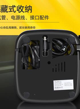 德YHD国202V6新款汽车充气自泵动充停12智数显电动打气泵能大功率