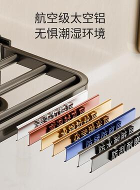 太铝毛单巾杆单杆层毛巾架亮光浴室空生间门后挂78204件打孔卫挂