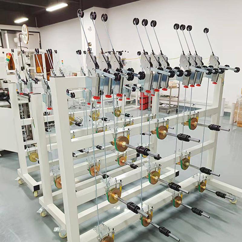 立海隆轴装张力放线架8轴简易线电线子线拉B器电放线NXD器V线放线