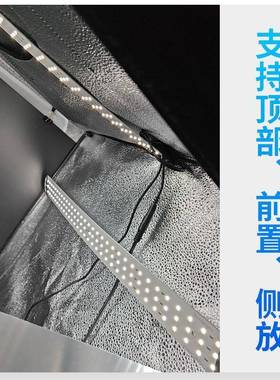 影摄影棚色LED灯条春补光49053摄影箱拍灯摄影灯照板可调双温灯带