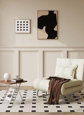 色网红折WNX叠沙发床坐卧两用单小户型艺客厅卧室黑皮沙发床人多