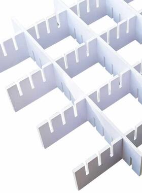 ?免打孔衣料柜纳分层隔板托架屉抽收分隔分格衣服隔断RYW塑置物架