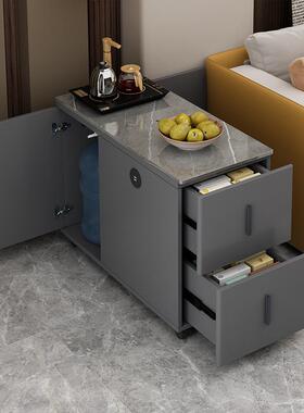 客厅简约代现柜小茶几角几茶桌茶侧边家用沙发74072边台柜奢边轻