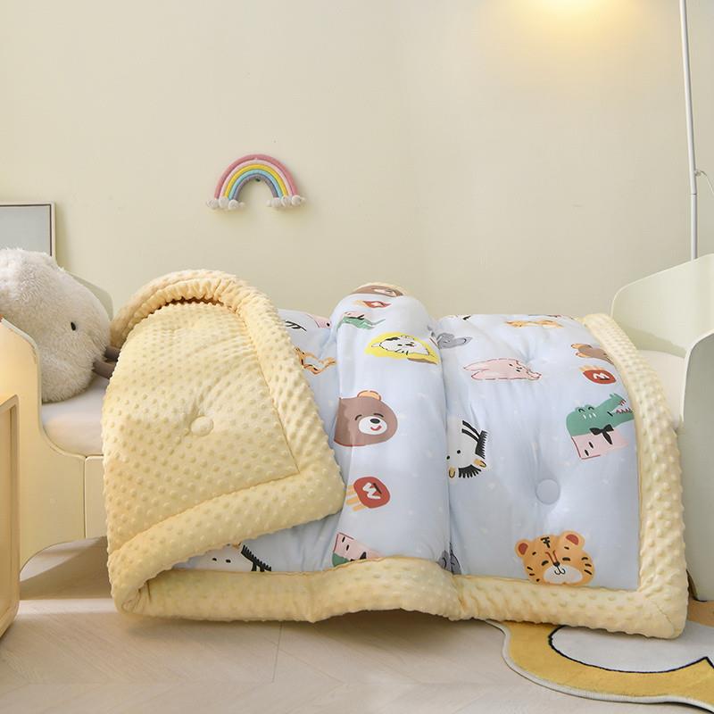 A类婴儿豆豆幼被加儿园专用被子厚ZXU小生宿舍冬被儿童学盖毯春秋