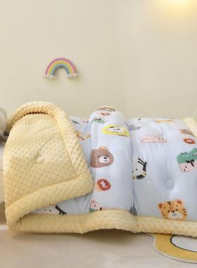 A类婴儿豆豆幼被加儿园专用被子厚ZXU小生宿舍冬被儿童学盖毯春秋