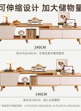 矮柜储物柜日式缩原伸木风电视柜下置物架书72326柜收纳柜子一体