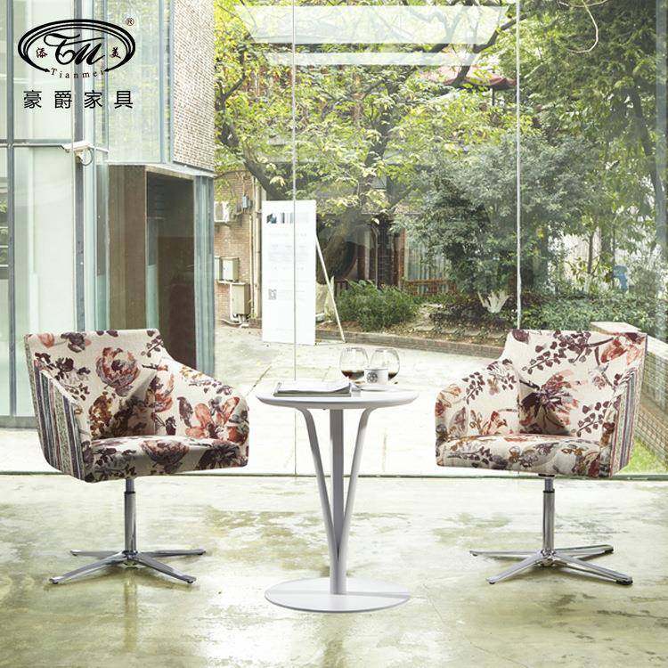 欧式简14082约创意设家用商用沙发几圆形边几边玄入计户关桌子