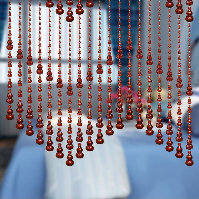 亚克力装饰半帘玄关挂卧室帘子WWR帘夏子季门珠帘塑料珠帘客厅隔