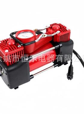 车跨11323境1载2v金属重空气压缩机型便携机式充气轮胎