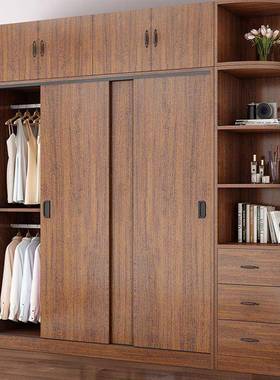 TlJs77ddKW实木衣全柜家用a卧现代简室约组装出租房用小户型推拉