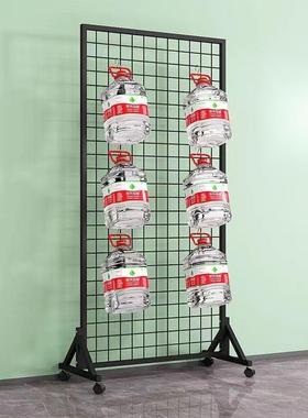 移动式货架丝网格铁架饰品展示网格置架作物架AL102248落地幼儿园