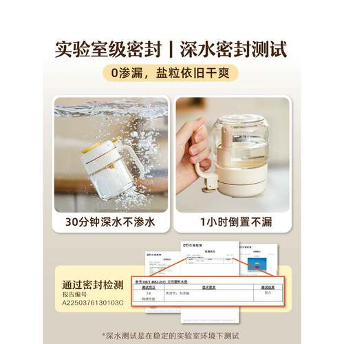 F995HJ9T墩墩调料罐盐密封防纳潮家用厨房罐玻璃调味密瓶罐收盒调