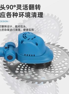 大功率携无刷锂电割草机291寸V充电式RSM家用小型除草机便式打草