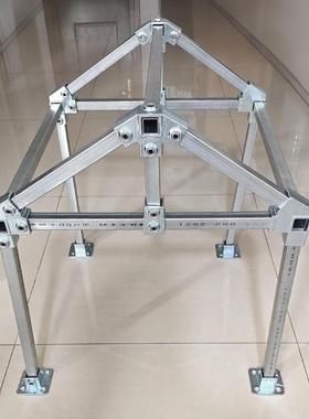 方管阳光骨架自装户外车棚雨连棚货连接件架78645搭棚搭房架接器