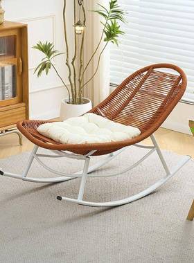 阳台摇花摇摇躺椅家园35996用懒人客厅闲椅子户外椅藤椅庭院休藤