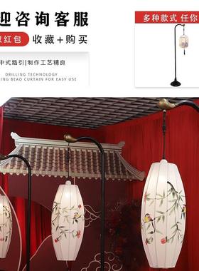 2025款布置摆婚件38162结婚道具新铁艺弯钩新庆中式婚礼灯笼路引