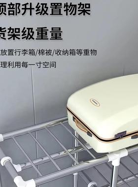 简易衣衣柜家卧24329室钢架加粗用厚收纳布柜出租房屋组装布挂衣