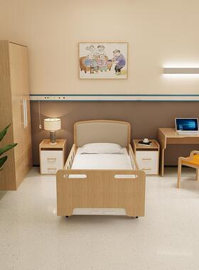 ?定制适19068老化护敬老院自理床理社区康养养实老机构木单人床全