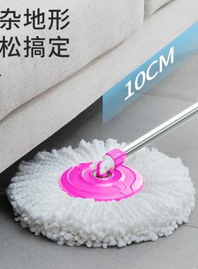 桶双驱动旋转拖把家用拖布免手地洗人拖自动甩水懒干湿MLY63471两