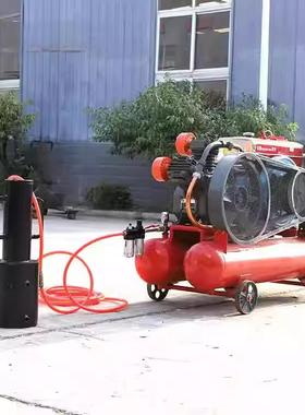 打钢管木桩河堤防32551护鱼塘防护治理设备汛打桩机专防汛支用